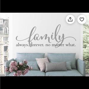 Family Wall Art Vinyl Lettering,
Family Sign, Family Quote
Modern Farmhouse Sign
